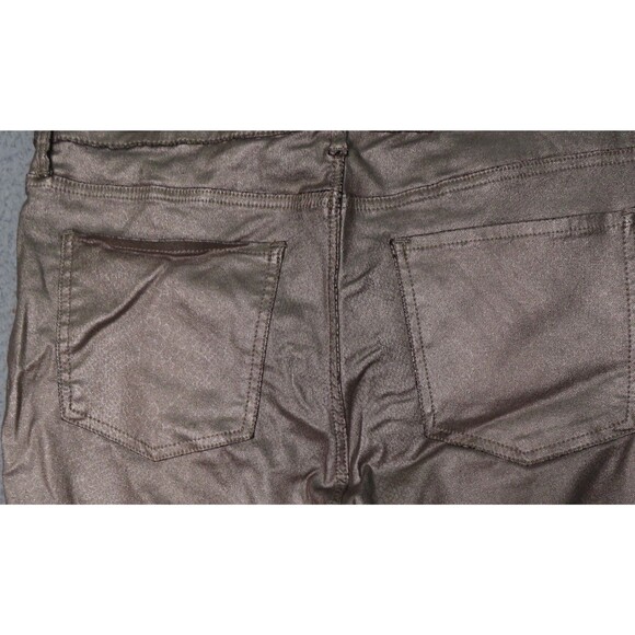 Kut From The Kloth Jeans 16 Gold Python Connie High Rise Fab Ab Ankle Skinny - Picture 4 of 15